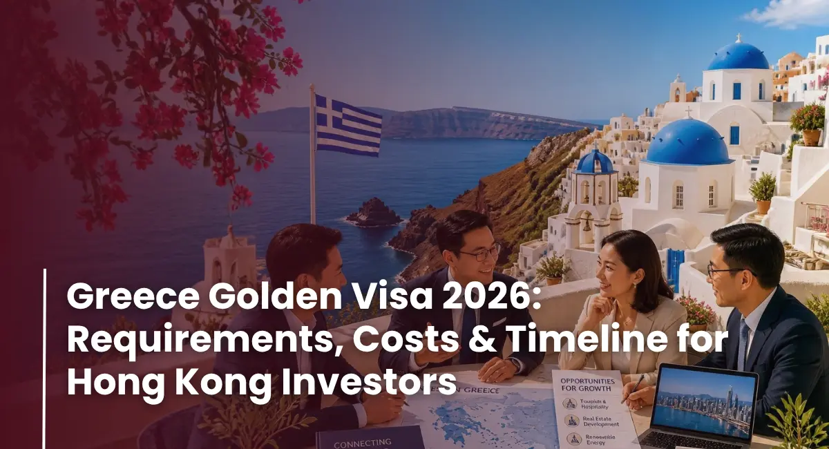 Greece Golden Visa for Hong kongers